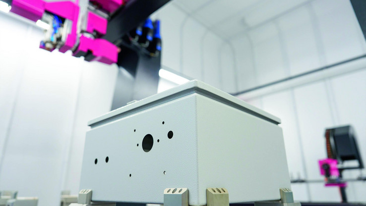 Enclosures are modified with speed and precision thanks to laser technology